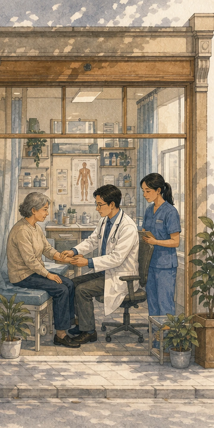 医生与患者交流